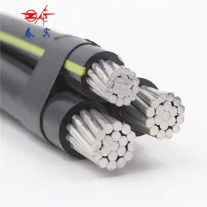 Cable XLPE Overhead ABC Cable Aluminum SIP4 SIP2 SIP 4*10 4*16 4*25 4*35 2AWG 1/0AWG