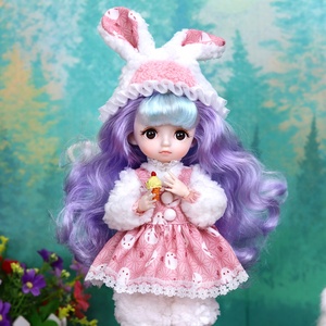 Poupées <span class=keywords><strong>de</strong></span> bébé en plastique bon marché Dream Fairy Bjd 1/6 30 cm, jouets pour filles, corps entier, vente en gros, poupées en tissu - Product Image 4