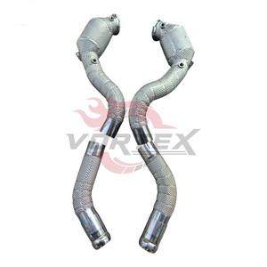 Système d'échappement Vortex haute performance en acier inoxydable 1,5 mm pour Mercedes-Benz C63 / C63s W205 - Product Image 2