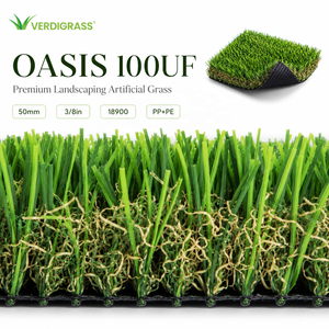 <span class=keywords><strong>Césped</strong></span> <span class=keywords><strong>Artificial</strong></span> Verdigrass de Alta Drenación de 50 mm para Terrazas, Jardines, Patios en Azoteas, Resistente a la Intemperie, Suave y Ecológico - Product Image 1