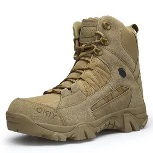 Alta Qualidade Inverno Ao Ar Livre Low Cut Tactical Boots Desert Boots Combate Impermeável Inverno Treinamento Combat Boots