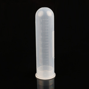 Tubes à centrifuger Hisamori 50 ml à fond rond en plastique avec graduation pour usage en laboratoire - Product Image 4