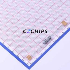 Resistencia de Orificio Pasante NKNP2W-0ohm1 1%-9T73, Componente de Orificio Pasante (THT), D5xL15mm, Bobinada, 100mOhm, 1%, 350V - Product Image 2