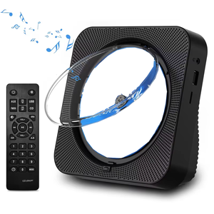 Lecteur CD carré personnalisé en usine avec double haut-parleur Bluetooth, son Hi-Fi, télécommande, USB, FM pour la maison, la chambre, le studio de danse, le bureau d'apprentissage - Product Image 5