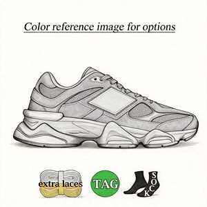 Nuevas Zapatillas Deportivas 9060 de Diseño para Hombre y Mujer, Color Azul Sal Marina, Plataforma Driftwood, Zapatillas Deportivas para Hombre 2024 - Product Image 3