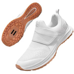 Chaussures de cyclisme d'intérieur pour femmes Pairduck, respirantes, en mesh, pour vélo de route, avec crampons, légères, ajustement sûr, semelle en caoutchouc, Spin - Product Image 1