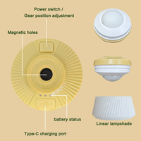 Lanterne de camping LED blanc chaud, abat-jour amovible en ABS, crochet détachable, cordon de suspension rétractable, lampe de tente portable pour l'extérieur