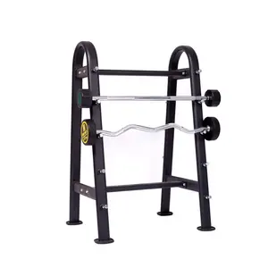 Factory Body Building Fitness Exercise Equipment Barbell Rack
