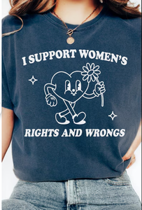 T-Shirt da Donna Comfort Colors, Vestibilità Regolare, 100% Cotone, Stampa Femminista, Collo Tondo, Casual, per Tutte le Stagioni, Manica Corta - Product Image 3