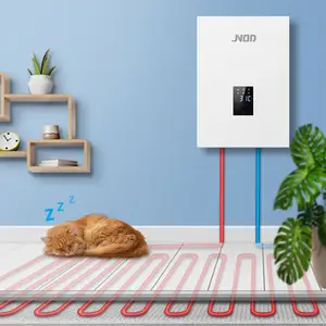 Jnod 9kw aquecedor elétrico montado na parede para casa inteira boilers de aquecimento central elétrico