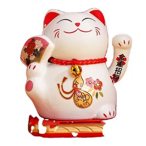 2021 nuovo gatto fortunato in ceramica Maneki Neko gatto fortunato gatto in ceramica fatto a mano turco in ceramica - Product Image 1