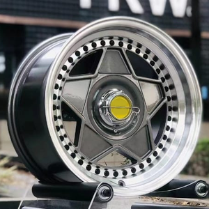 Piatto profondo 2 3 pezzi smalto labbro per <span class=keywords><strong>Ferrari</strong></span> F40 F50 288 GTO <span class=keywords><strong>Enzo</strong></span> F8 tribo ruota forgiata 16 17 18 pollici lega cerchio classico - Product Image 2