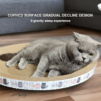 Jouets pour animaux de compagnie nouveautés bol en forme de chat ondulé planche à gratter grand chat fournitures jouet résistant chat gratter jouer