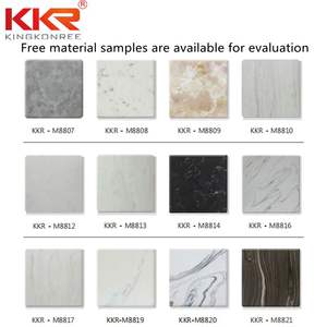 Losa de hoja de superficie sólida de grano acrílico de piedra de resina modificada para encimera - Product Image 6