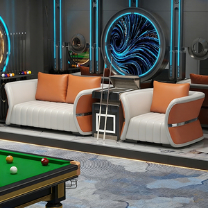 Nuevo Conjunto <span class=keywords><strong>de</strong></span> Muebles <span class=keywords><strong>de</strong></span> Alta Gama para Apartamento, Sala <span class=keywords><strong>de</strong></span> Billar, Mesa <span class=keywords><strong>de</strong></span> Ping Pong, Plataforma Dedicada, Mesa <span class=keywords><strong>de</strong></span> Centro Moderna Modular <span class=keywords><strong>de</strong></span> Cuero PU - Product Image 1