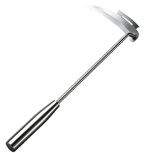 Yocan Stainless Steel Double Edged <b>Sickle</b> For Leek Harvesting Extended Rust Proof Agricultural <b>Tool</b> - Product Image 5
