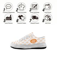 Chaussures de skate blanches à semelle épaisse tendance, confortables et respirantes, avec logo personnalisé, conception OEM/ODM, chaussures de marche pour hommes et femmes FN038