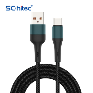 Schitec สาย USB C USB3.0 USB2.0สายเคเบิ้ลโทรศัพท์3.3ft แบบคลาสสิกสายชาร์จเร็วสำหรับชาร์จอุปกรณ์มือถืออัจฉริยะ - Product Image 1