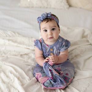 Organic Nights Zippy Romper - Baby Jumpsuit Pijamas para niños pequeños | Niños al por mayor - Product Image 2