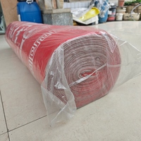 Film de protection pour sols Green Protect 2m, usage unique, professionnel, pour carrelages et sols en bois dur - Rouleau de film de protection pour sols