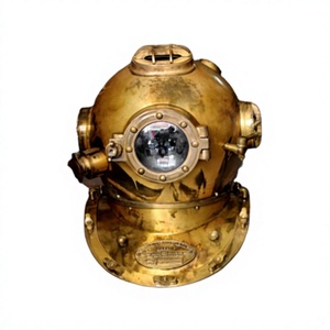 Casco de buceo pesado de acero sólido, 18 ", VINTAGE, MARK V, EE. UU., de la INDIA - Product Image 1