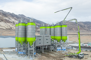 Gebrauchte Zoomlion HZS120R Betonmischanlage <span class=keywords><strong>120</strong></span> m³/<span class=keywords><strong>h</strong></span> Dieselmotor & Pumpe Fertigmischbeton-Fabrik - Product Image 4