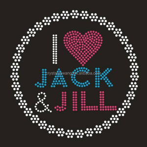 Adesivi Termoadesivi con Strass Leopardati Stile Greco JJ per Magliette, Applicazioni Termoadesive Jack and Jill of America 1908 - Product Image 6