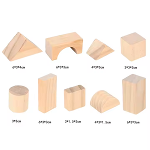 Montessori 100 Pcs DIY Wooden Constructor Puzzle Building Blocks Early Education Stacking Learning Toys for Kids Boys & Girls - Product Image 5