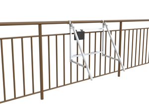 Rayonnage solaire mural Balcon Système de panneau solaire Balcon domestique Système solaire Balcon Système photovoltaïque - Product Image 3