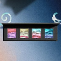 Palette de fards à paupières polyvalente 24 couleurs, longue tenue, résistante à l'eau, pigmentée, fini mat et scintillant, ensemble de maquillage pour les yeux