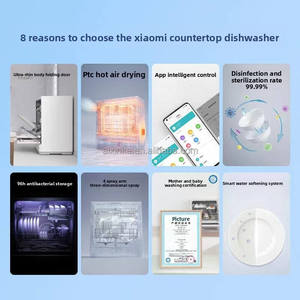 <span class=keywords><strong>Lavavajillas</strong></span> Inteligente de Sobremesa Mijia 5 Sets S1, Máquina Todo en Uno para Lavar, Desinfectar y Secar con Control por Aplicación <span class=keywords><strong>Xiaomi</strong></span> - Product Image 4