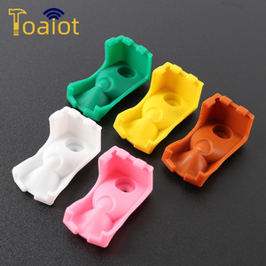 LiYingChuangxin E3D V6 – bloc en aluminium avec couvercle en silicone, résistant aux hautes températures, 5 pièces, pour accessoires d'imprimante 3D - Product Image 3