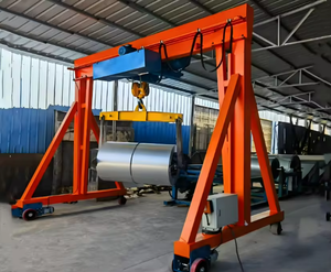 Nouvelle grue mobile de levage de bateaux robuste de 10 tonnes, grue hydraulique à portique avec moteur et boîte de vitesses, 10 m, garantie 1 an, Chine - Product Image 5