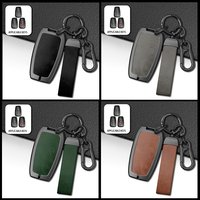 Housse de protection pour clé de voiture Toyota CHR Camry Prius Land Cruiser Prado Corolla Yaris RAV4 Highlander, accessoires en alliage de zinc