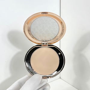 Palet Makeup Foundation Bedak Padat Matte Tahan Lama Vegan Mineral Merek C dengan Concealer 2 Warna Kontrol Minyak - Product Image 3