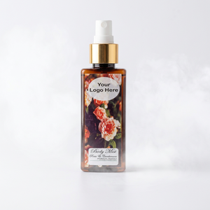 Vaporisateur de brume tonique pour le visage à l'eau de rose dans des bouteilles de forme carrée avec étiquetage privé Prix bon marché - Product Image 1
