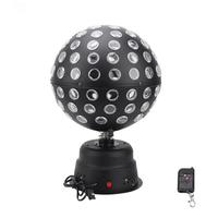 Boule magique LED RGBW à activation sonore, lumières de scène rotatives pour les soirées DJ, les hôtels et les dortoirs - Classement IP25