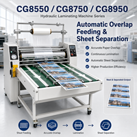 Laminateur automatique à alimentation par feuilles, équipement de laminage thermique pour papier, cartes et étiquettes autocollantes avec dispositif anti-ondulation