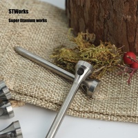 OEM Usinage CNC, accessoires de golf en métal personnalisés, marqueur, outil de réparation de divot, tee