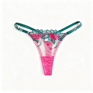 ملابس داخلية نسائية نسائية دانتيل ملابس داخلية لف من ثلاث نقاط طقم حمالة صدر مثيرة - Product Image 5