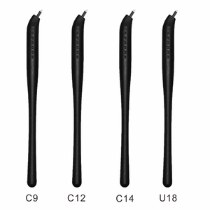 Lovbeauty-Bolígrafo desechable estilo C, herramientas <span class=keywords><strong>de</strong></span> Microblading, maquillaje permanente, tatuaje <span class=keywords><strong>de</strong></span> <span class=keywords><strong>cejas</strong></span>, trazos <span class=keywords><strong>de</strong></span> pelo 3D para Microblading - Product Image 3