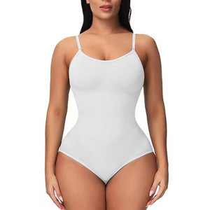 Body Sculptant Intégral Femme sans Couture en Jersey Gainant <span class=keywords><strong>Minceur</strong></span> Yoga avec Effet Rehausse-Fesses Respirant - Product Image 3