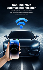 Adaptateur CP/<span class=keywords><strong>AA</strong></span> 2 en 1 filaire vers sans fil Heylinkit, dongle Carplay Android Auto - Product Image 5