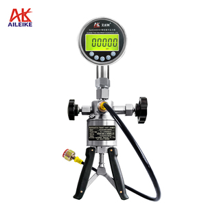 AILEIKE106SH + ALKC400HA1 Manual Bomba Pressão Calibração Dispositivo Handheld Instrumento Hidráulico 0 ~ 10000psi 0,1% FS Precisão 1.2x - Product Image 6