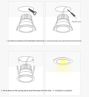 Plafonnier LED Encastré Moderne pour Salon, Blanc Chaud, en Aluminium, Design Sans Cadre, IP20, 24 Faisceaux