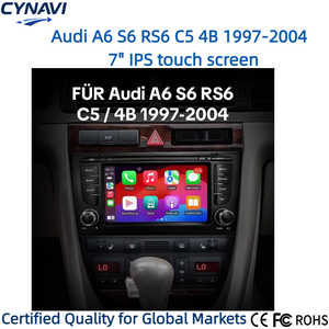 Autoradio Android con Schermo da 7 Pollici, GPS e Lettore DVD per <span class=keywords><strong>Audi</strong></span> <span class=keywords><strong>A6</strong></span> S6 RS6 C5 4B 1997-2004 - Product Image 2