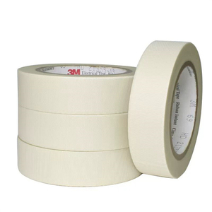 Venta caliente de alto rendimiento grado industrial 3M69 cinta adhesiva de tela de vidrio de un solo lado PET excelente sustituto de <span class=keywords><strong>película</strong></span> de papel - Product Image 4