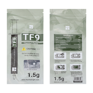 Pâte <span class=keywords><strong>thermique</strong></span> Thermalright TF9 2.9G avec applicateur, pâte <span class=keywords><strong>thermique</strong></span> 14W/mk <span class=keywords><strong>pour</strong></span> processeur, <span class=keywords><strong>pour</strong></span> overclocking et jeux - Product Image 5