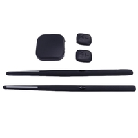 Kit de baguettes de batterie électronique multifonctionnelles avec capteur de mouvement 3D, 8 sons, RGB, portable, avec pédale