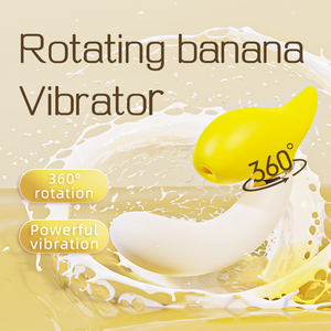 Vibromasseur en forme de banane avec fonctions de succion et de vibration Mini stimulateur clitoridien Sex Toy pour femmes US Warehouse - Product Image 3